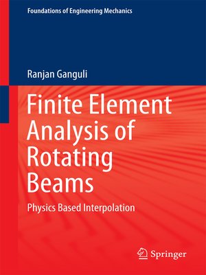 cover image of Finite Element Analysis of Rotating Beams